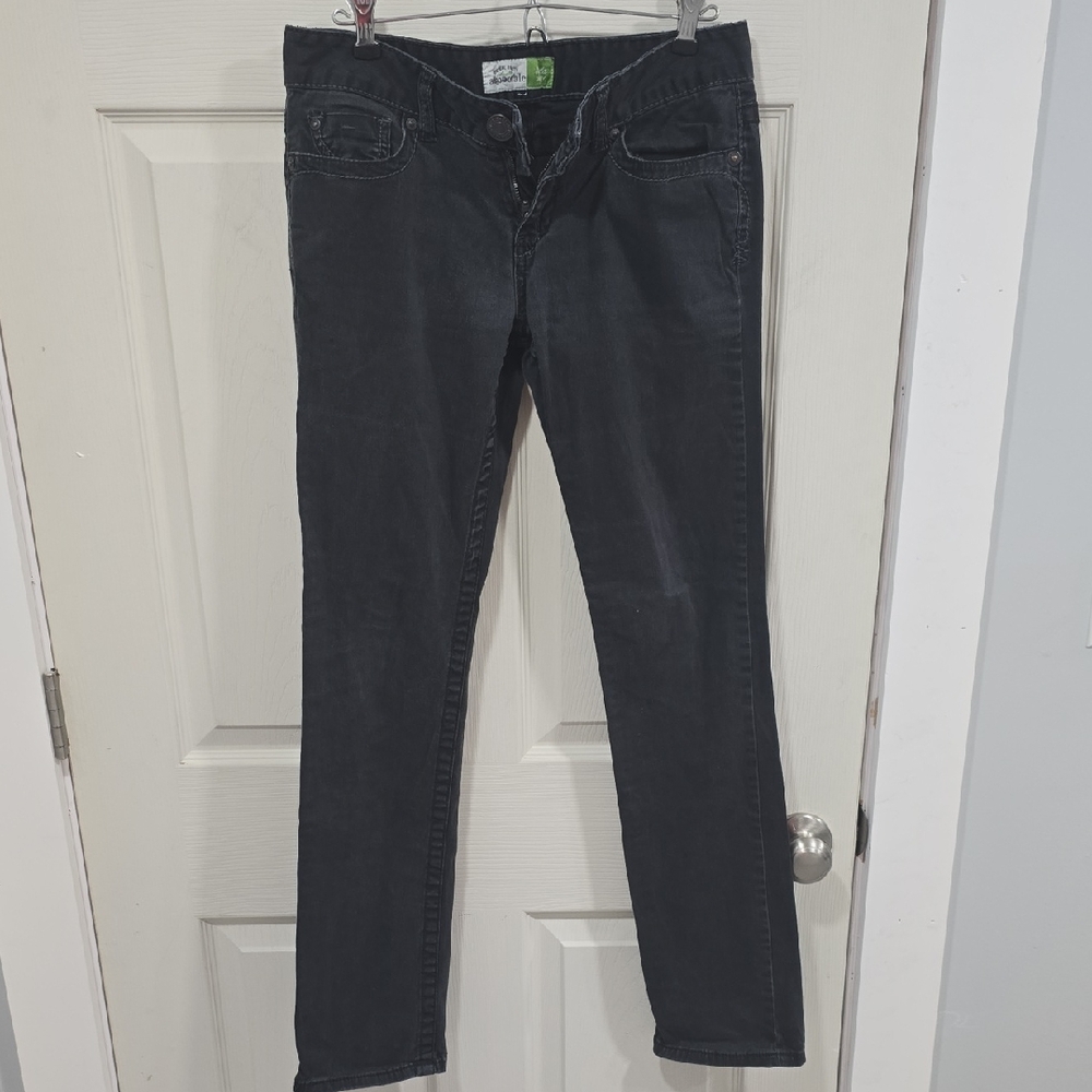 Aeropostale Women's Dark Gray Skinny Jeans